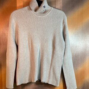 90’s Vintage Lauren Ralph Lauren turtleneck. XL. Box Z. Grey